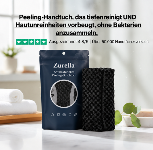 ZURELLA - Peeling-Handtuch